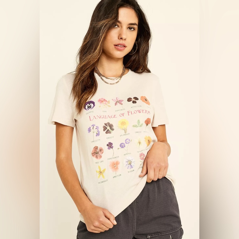UO Language Of Flowers T-Shirt